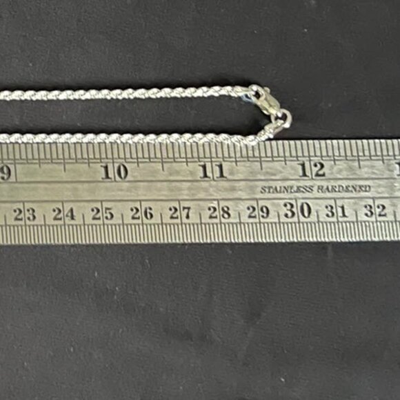 Vintage Mexican Red Jasper & Sterling Silver Pendant w/fine Italian Silver Chain - Picture 11 of 14